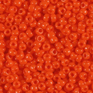 TOHO Round 8/0 Opaque Sunset Orange (10g)