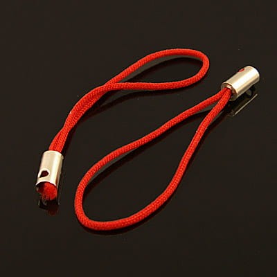 Zawieszka do telefonu 45mm czerwona (5szt)