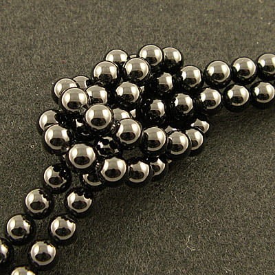 Onyx czarny kulki 6mm (6szt.)