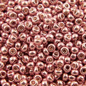 TOHO Round 8/0 Permanent Finish - Galvanized Pink Lilac (10g)