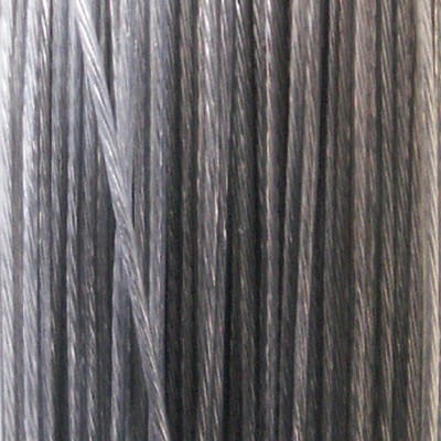 Linka stalowa powlekana nylonem 0.38mm szara (szpula 50m)