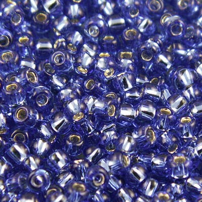 TOHO Round 15/0 Silver-Lined Sapphire (1op)