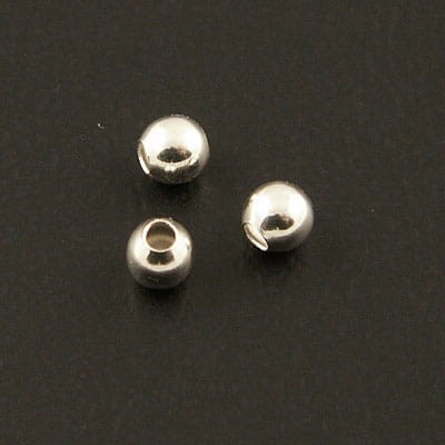Kuleczka 1.8mm srebro (2szt)