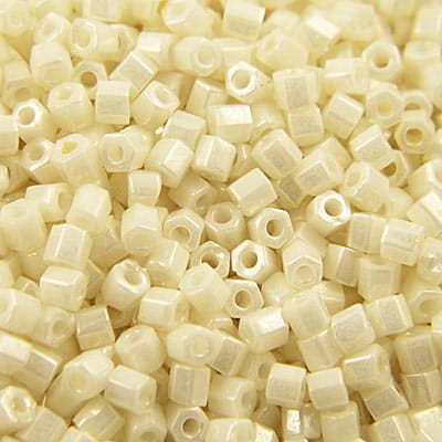 TOHO Hex 11/0 Opaque-Lustered Navajo White (1op)