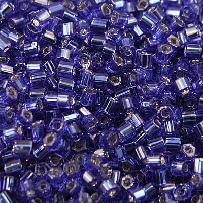 TOHO Hex 11/0 Silver-Lined Cobalt (10g)