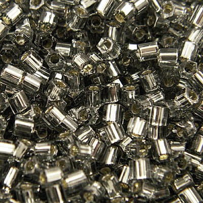 TOHO Hex 8/0 Silver-Lined Gray (1op)