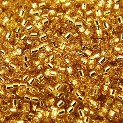 TOHO Treasure 11/0 Silver-Lined Med Topaz (5g)