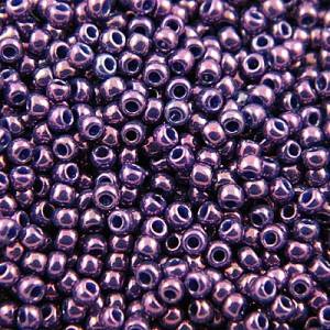 Koraliki TOHO Round 8/0 Higher-Metallic Grape (10g)