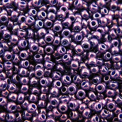 TOHO Round 8/0 Higher-Metallic Grape (10g)