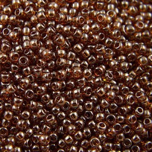 Koraliki TOHO Round 11/0 Trans-Lustered Smoky Topaz (10g)