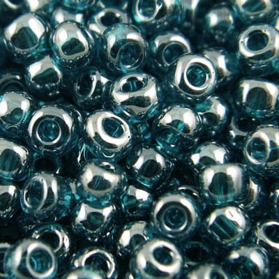 TOHO Round 8/0 Trans-Lustered Teal (10g)
