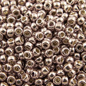 TOHO Round 8/0 Permanent Finish - Galvanized Lilac (10g)