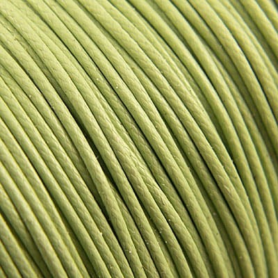 Sznurek lakierowany błyszczący 1mm miętowy (3metry)
