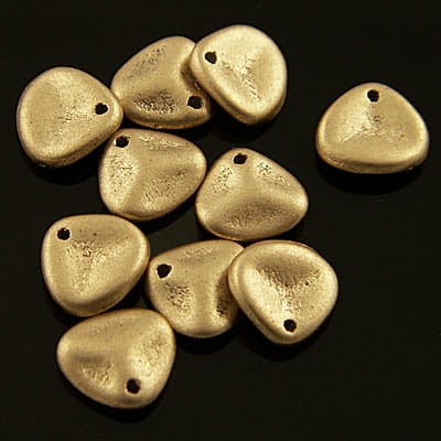 Koraliki Rose Petals 8mmx7mm Aztec Gold (10szt)
