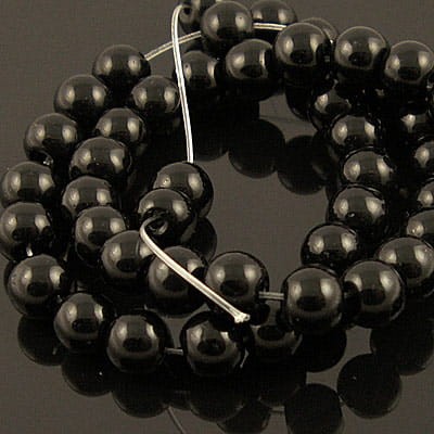 koraliki-kulki-szklo-6mm-czarne-nieprzezroczyste-gladkie-diy