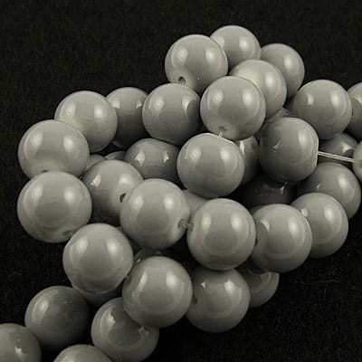 Kulki ze szkła 10mm szare (20szt)