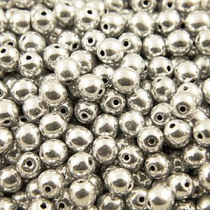 Kulki ze szkła 4mm Jet Labrador Full (40szt)