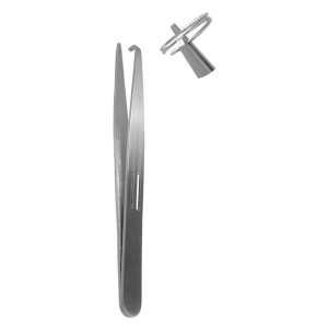 Pęseta do otwierania ogniwek sprężynek 115mm BeadSmith (1szt.)