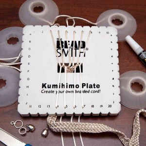 Dyski Kumihimo kwadratowe Beadsmith 14cm do wyplatania bransoletek (1 szt.)