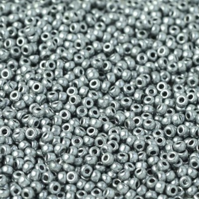 Miyuki Round 11/0 Aluminium Silver (10g)