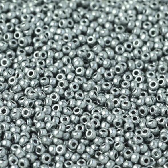 Miyuki Round 11/0 Aluminium Silver (10g)