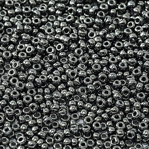 Miyuki Round 11/0 Hematite Full (10g)