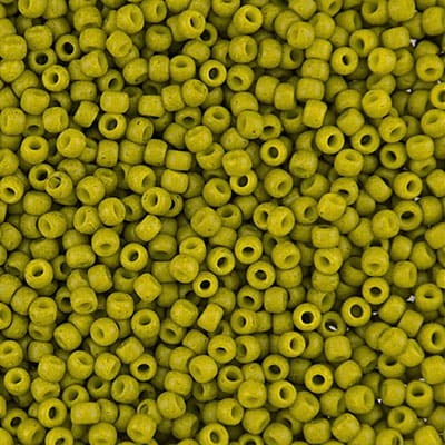 TOHO Round 11/0 Semi Glazed - Lemongrass (10g)