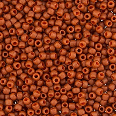 TOHO Round 11/0 Semi Glazed - Orange (10g)