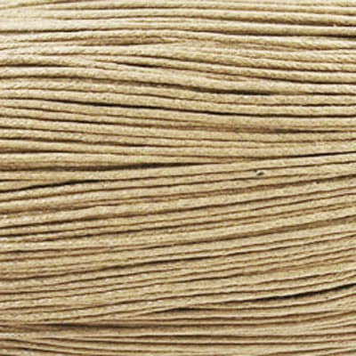 Sznurek bawełniany woskowany 1mm beżowy (5m)