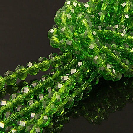 oponki-szklane-fasetowane-6x4mm-zielone-przezroczyste-polfabrykaty