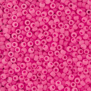 TOHO Round 8/0 Ceylon Frosted Hot Pink (10g)