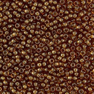TOHO Round 8/0 Transparent Smoky Topaz (10g)