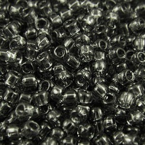 TOHO Round 11/0 Transparent Black Diamond (10g)