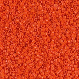 Miyuki Delica 11/0 DB0722 Opaque Orange (5gram)