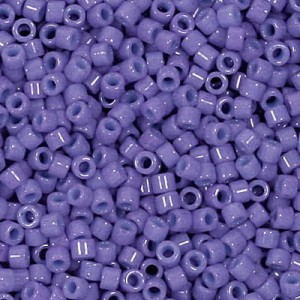 Miyuki Delica 11/0 DB0661 Opaque Bluish Purple Dyed (5gram)