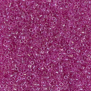Koraliki Miyuki Delica 11/0 DB0074 Inside Dyed Lt Fuchsia AB (5g)