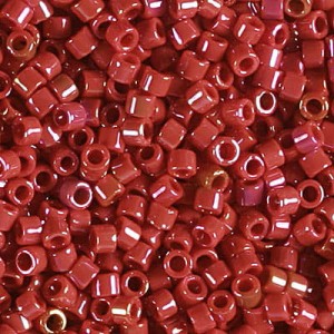 Miyuki Delica 11/0 DB0214 Opaque Red AB (5gram)