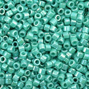 Miyuki Delica 11/0 DB0166 Opaque Turquoise AB (5gram)