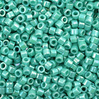 Miyuki Delica 11/0 DB0166 Opaque Turquoise AB (5gram)