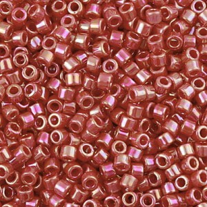 Miyuki Delica 11/0 DB0162 Opaque Red AB (5gram)