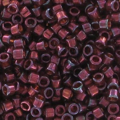 Miyuki Delica 11/0 DB0120 Transp. Wild Irish Rose Gold Luster (5gram)