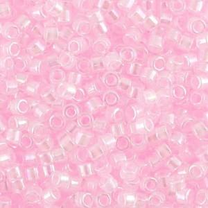 Miyuki Delica 11/0 DB0055 Inside Dyed Pink AB (5gram)