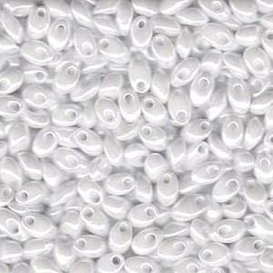 Koraliki Miyuki Long Magatama LMA0420 Opaque-Lustered White (10g)