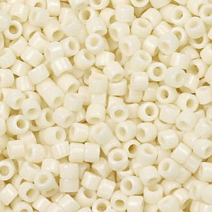 Koraliki Miyuki Delica 11/0 DB0732 Opaque Ivory (5g)