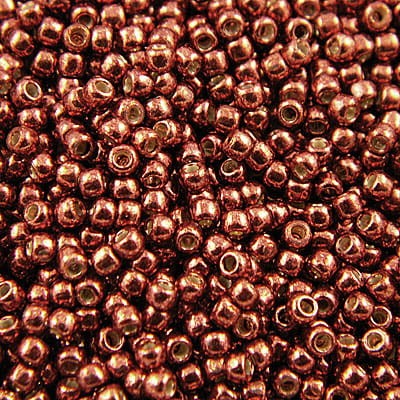 TOHO Round 8/0 Galvanized Brick Red (10g)