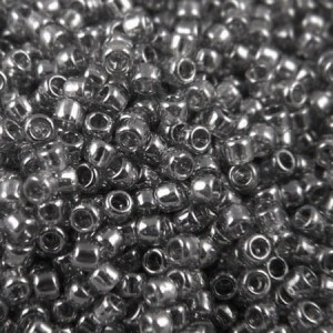 Koraliki TOHO Round 8/0 Lustered Black Diamond (10g)