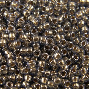 Koraliki TOHO Round 11/0 Gold-Lined Lt Montana Blue (10g)