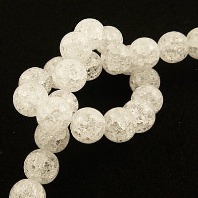 Kryształ lodowy kulki 12mm (2szt)