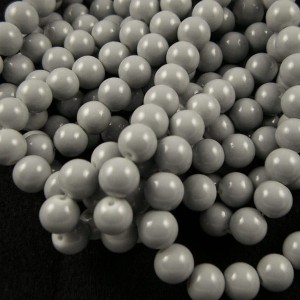 Kulki ze szkła 8mm szare (100szt.)