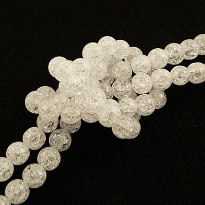 Kryształ Lodowy kulki 8mm (4szt.)